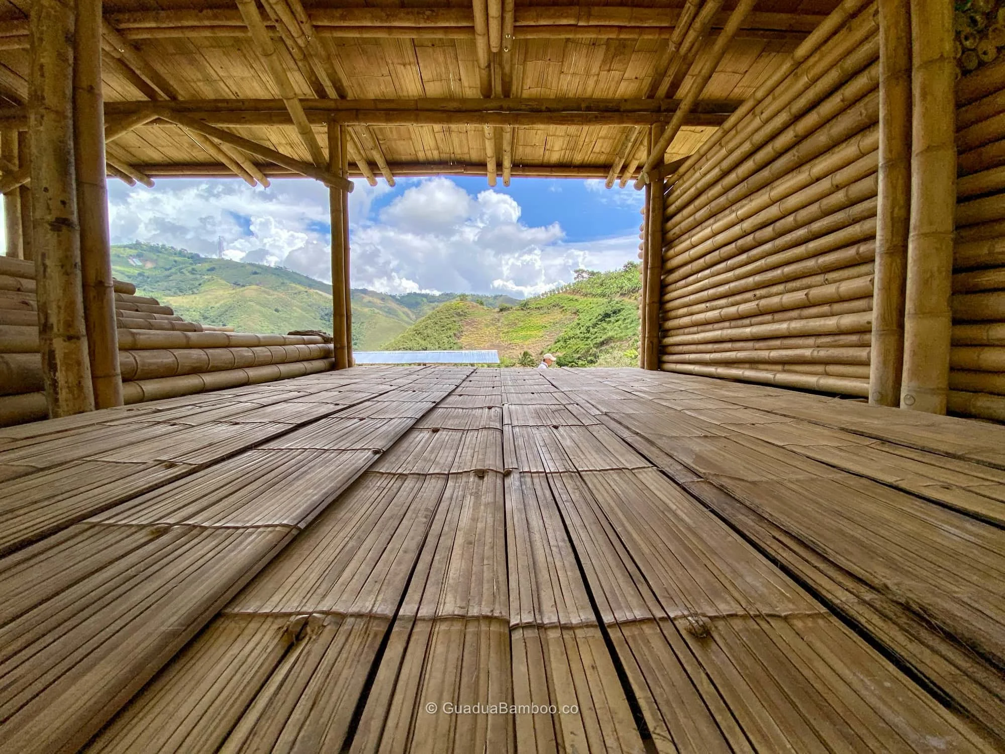 Esterilla de Guadua Bambú