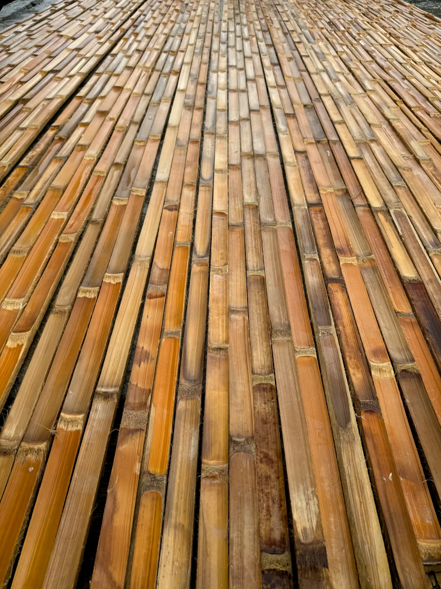 Latas de Guadua Producción