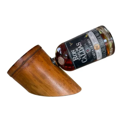 Portabotellas de Equilibrio en Guadua - Edición Ron